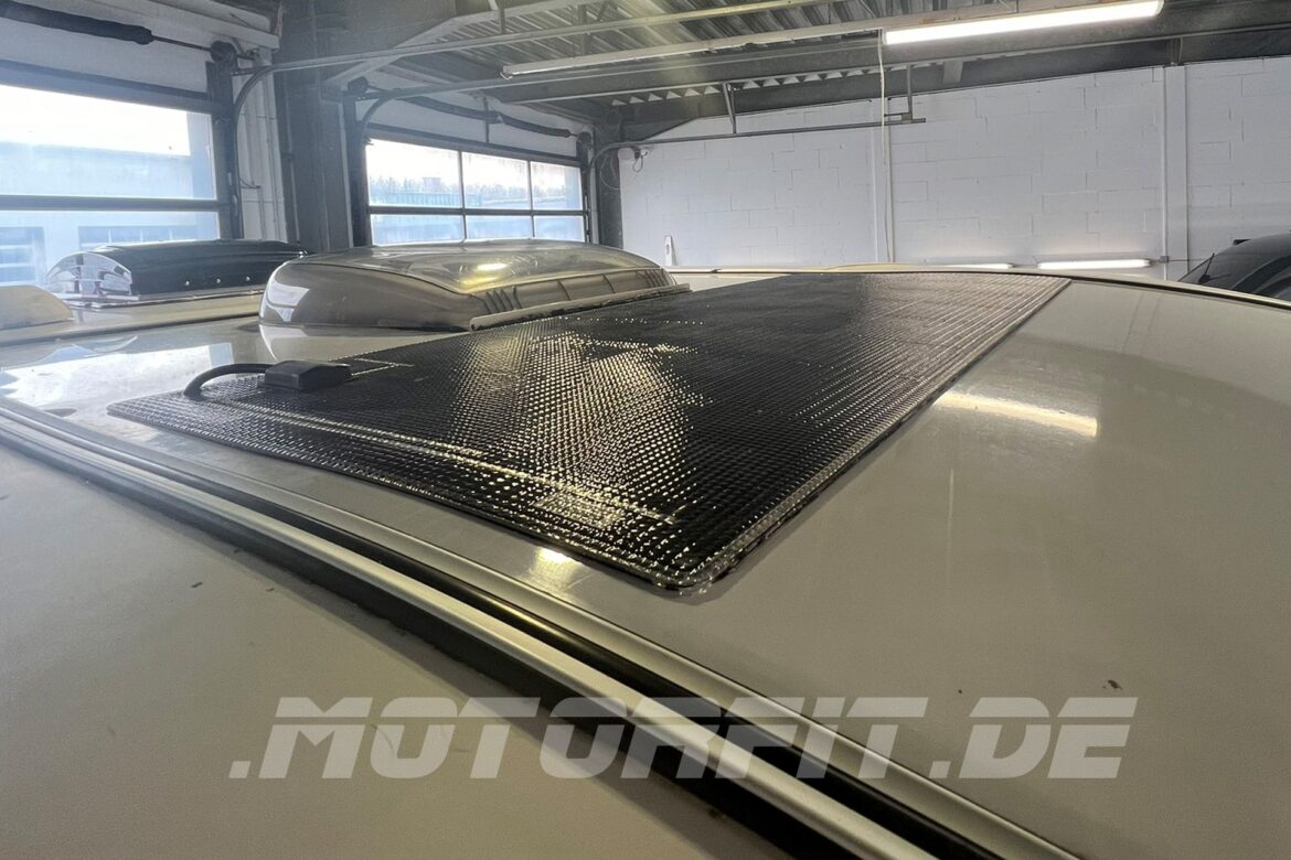 130 Watt Solar-Set für Wohnkabinen