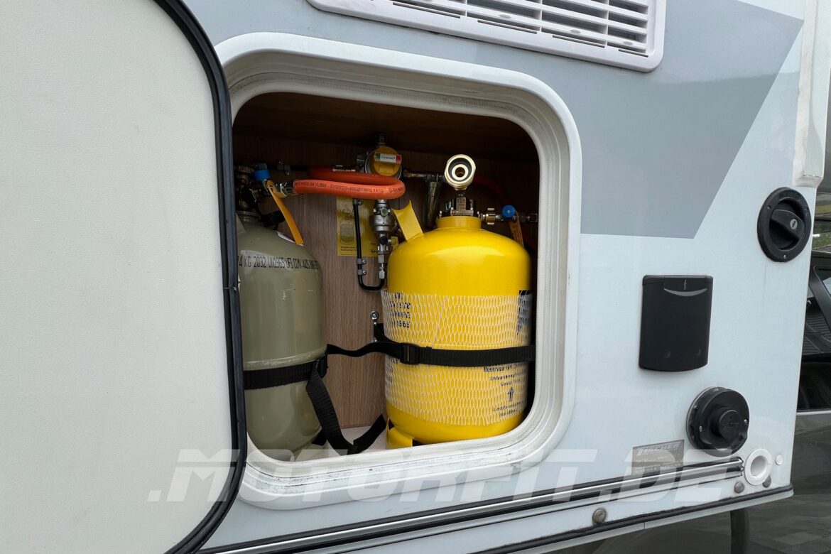 Befüllbare Gasflasche 6kg inkl. Direkt Fill und ACME Adapter