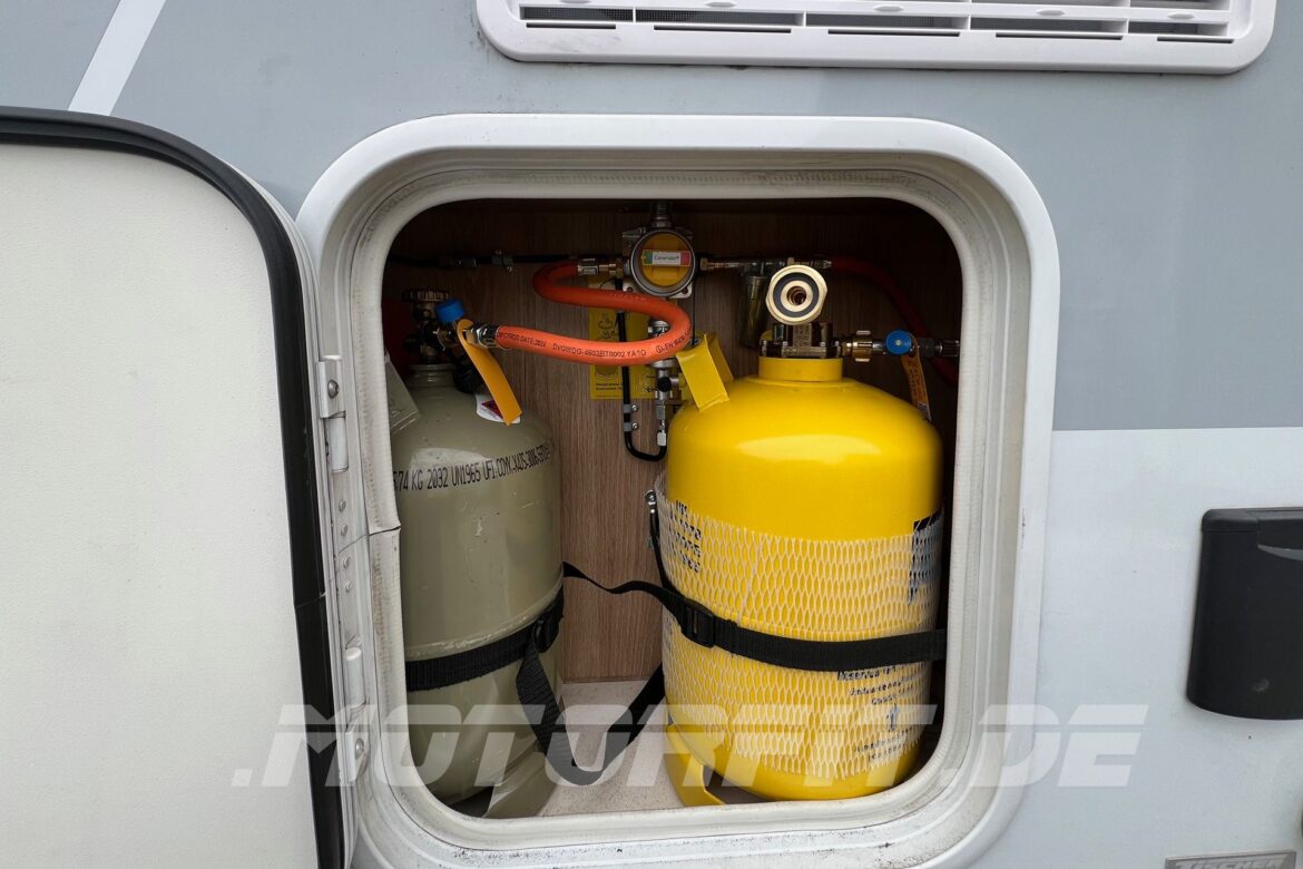 Befüllbare Gasflasche 6kg inkl. Direkt Fill und ACME Adapter