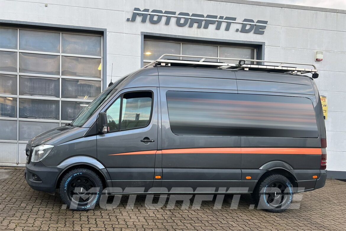 MB Sprinter W906 Delta Felgen - nachher