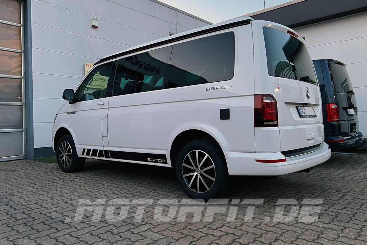 Volkswagen T5 T6 T6.1 Höherlegungs-Fahrwerk mit Auflastung