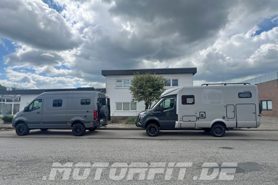 Mercedes Benz Sprinter W907 Allrad mit Auflastung