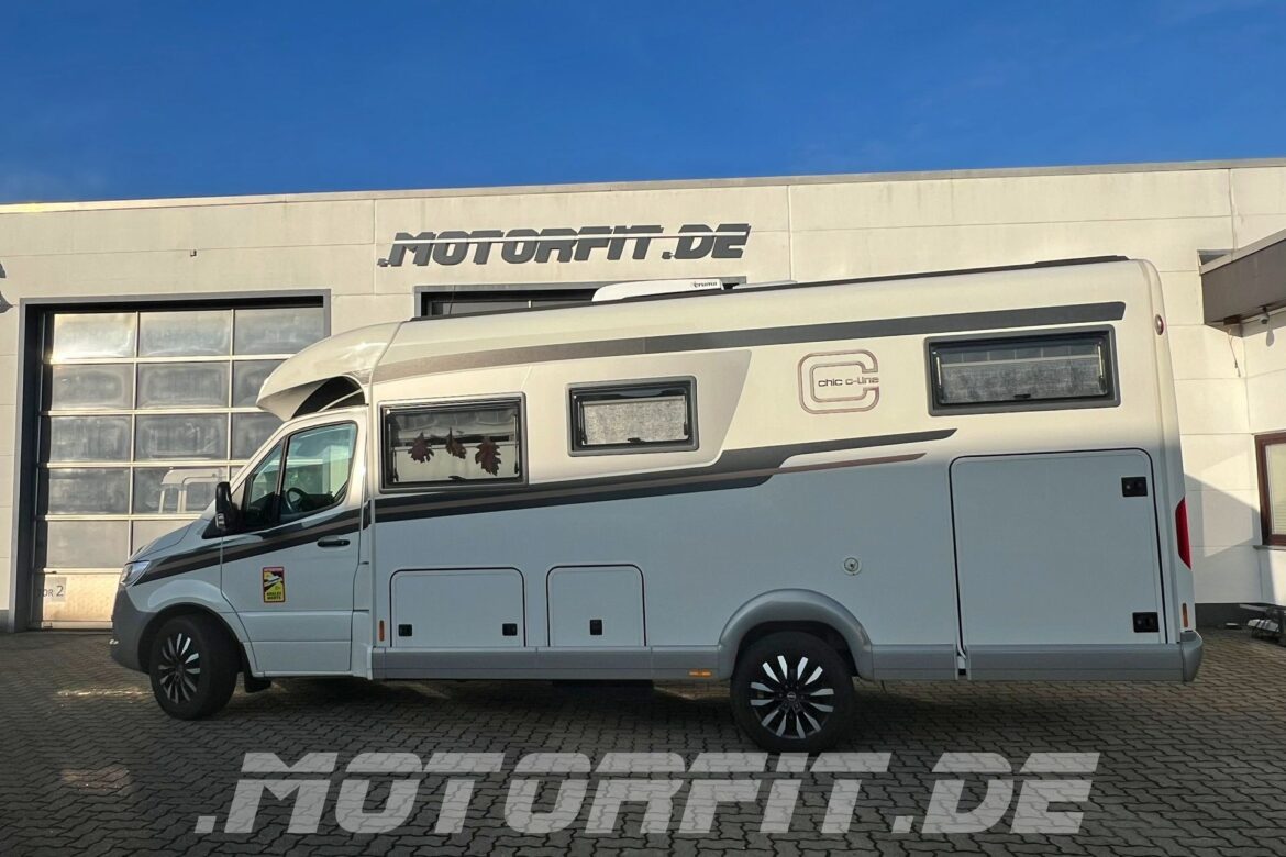 Luftfederung für Carthago mit ALKO Chassis auf Basis MB Sprinter W910 - mit Auflastung und Schwerlastfelgen Borbet