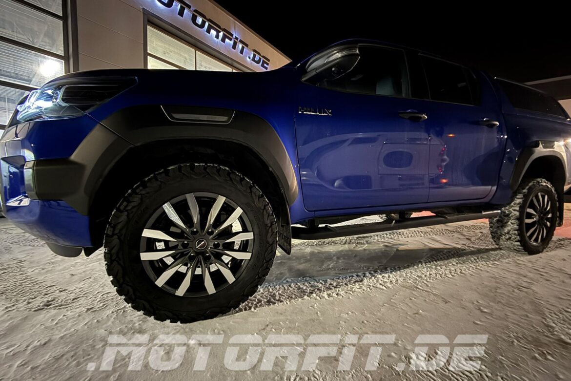 Toyota Hilux Luftfahrwerk und Auflastung
