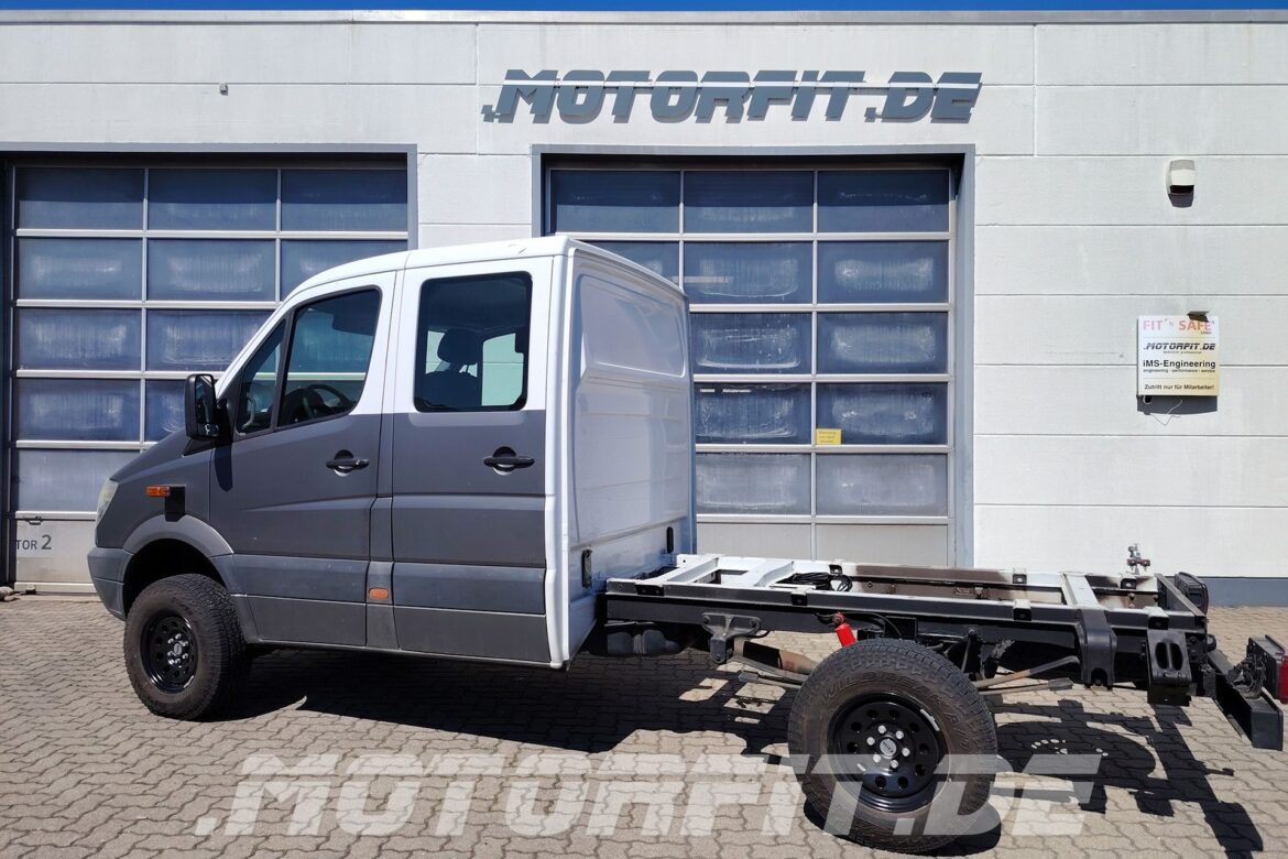 MB Sprinter W906 Auflastung und Luftfederung Allrad 4x4
