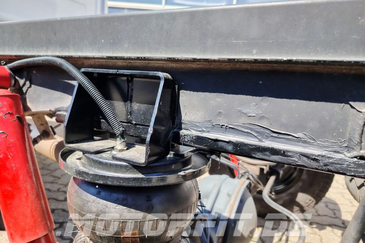 MB Sprinter W906 Auflastung und Luftfederung Allrad 4x4