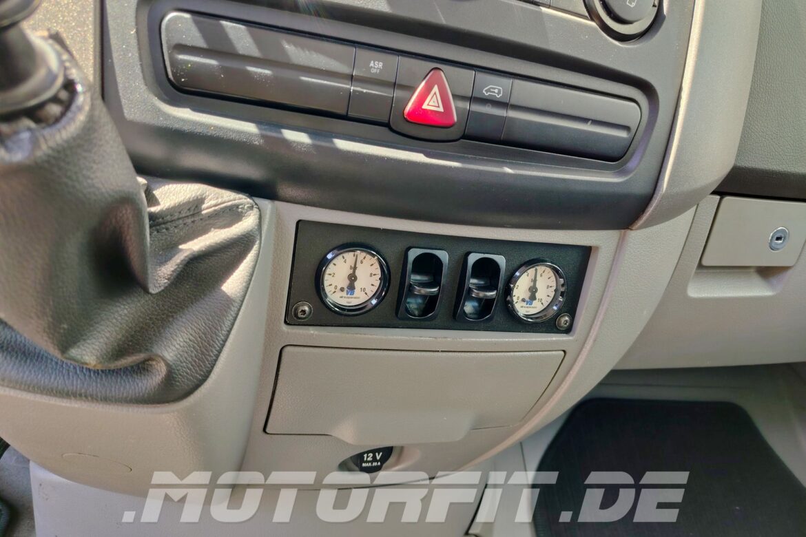 MB Sprinter W906 Auflastung und Luftfederung Allrad 4x4