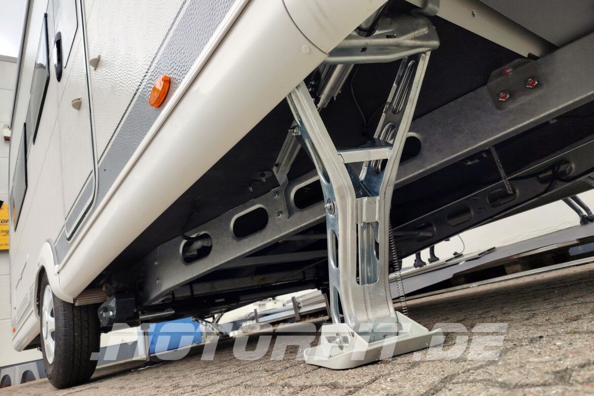 Hubstützen für Hobby 460 Wohnwagen