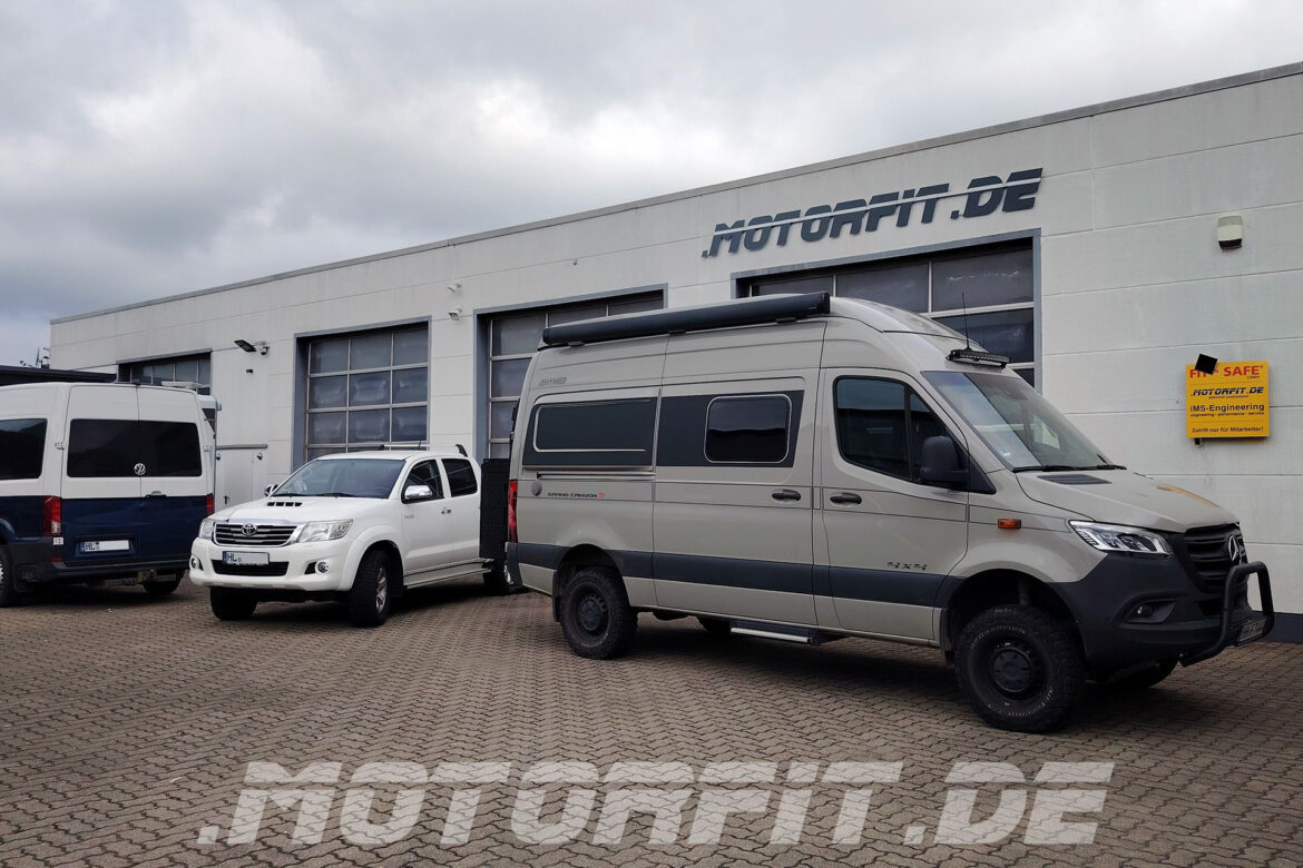 Luftfederung W907 Hymer Grand Canyon S